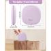 Wobsion Travel Magnifying Mirror with Light 1x/10x LED Compact Mirror - Dimmable 2-Side Illuminated Makeup Mirror, Rechargeable Handheld Pocket Mirror - Gifts for Women (Purple) - Buy Online on GoSupps.com