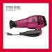 Revlon RVDR5012FPNK Ionic Ceramic Hair Dryer Tourmaline Technology Travel Friendly Retractable Cord Folding Hair Dryer 1875W Pink - Buy Online on GoSupps.com