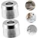 Healeeved 2-Piece Shaver Holder - Stylish Desktop Razor Rack & Shaving Brush Organizer - Buy Online on GoSupps.com