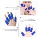 Yardwe 20pcs Flexible Nylon Finger Cots - Sports Finger Protectors for Athletes - Elastic Finger Sleeves 4.5X2.5CM Blue - International Shipping Available - Buy Online on GoSupps.com
