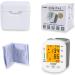 Axets Fully Automatic Blood Pressure Meter - Wrist Monitor with Arrhythmia Warning 2x99 Memory LCD Display & Adjustable Cuff (White) - Buy Internationally - Buy Online on GoSupps.com