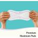 Premium Women's Incontinence Pads - Individually Wrapped, Maximum Absorbency - 20 Count Pack - Buy Online on GoSupps.com
