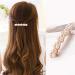 2 Count Pearl Hair Clips for Women and Girls - Fashion Snap Barrettes for Party, Wedding, Daily Wear - Buy Online on GoSupps.com