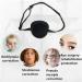Black Adjustable Eye Patch for Children & Adults - Strabismus & Lazy Eye Recovery | Medical Eye Patch Pads - Buy Online on GoSupps.com
