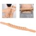 Wood Scratch Back Massage Roller - Two-Row 20 Pearl Lymphatic Drainage Device for Neck & Back Relief - Buy Online on GoSupps.com