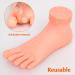 Flexible Soft Silicone Practice Fake Foot Model - Nail Art Training Tool (1 Pair) - Buy Online on GoSupps.com