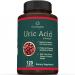 Sunergetic Premium Uric Acid Support Supplement Uric Acid Cleanse & Kidney Support Includes Tart Cherry Chanca Piedra Celery Extract & Turmeric - 120 Capsules 120 Count (Pack of 1) - Buy Online on GoSupps.com