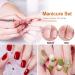 Kalolary 7Pcs Cuticle Nippers & Cutter Kit - Stainless Steel Manicure Tools for Fingernails and Toenails - Buy Online on GoSupps.com