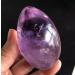 Orientrea Amethyst Quartz Palm Stone - Set of 2 | Healing Crystal Worry Stone - Buy Online on GoSupps.com