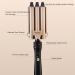 5 in 1 Curling Wand Set Interchangeable Barrel Heat Protective Glove Instant Heat Up Curling Iron Rose Gold - Buy Online on GoSupps.com