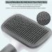 Pet Grooming Brush for Dogs and Cats | Shedding and Tangled Hair Removal Tool with Cleaning Button and Massage Feature | Long and Short Hair | Grey Color - Buy Online on GoSupps.com