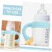 ifundom 2pcs Bottle Handle Bottle Grip Silicone Bottle Grip Handle Bottle Grip Bottle Grip Newborn Bottle Grip Milk Bottle Child Feeding Bottle 14.00X5.00X5.00CM Sky-blue - Buy Online on GoSupps.com