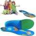 Healvian 3 Pairs Arch Support Insoles for Boots & Running Shoes | Flat Foot Correction Insert Pads - Buy Online on GoSupps.com
