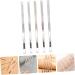 Housoutil 5pcs Tools Eyebrow Makeup Double-head with Thin Pens Pencil Brown Brush Pencils S Anti-perspiration - Buy Online on GoSupps.com