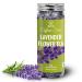 BLUE TEA - Lavender Flower Tea - 1.05 Oz (30 Cups) || SOOTHNESS TEA | Lavandula - Vegan - GMO-free - Caffeine-free Recycled Food Grade Pet Jar Pack | Lavender 1.05 Ounce (Pack of 1)