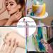 Bonkshire Airbrush Kit 30PSI Cordless Rechargeable High-Pressure Non-Clogging Air BrushGun for Nail Art Painting Pink - Buy Online on GoSupps.com