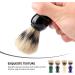 Frcolor 12 STK Foam Mustache Razor Brush Set | Men's Grooming Essentials | Premium Bristle Hair Care - Buy Online on GoSupps.com