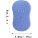 Silicone Finger Facial Cleansing Brush - Gentle Exfoliator & Massager for Blackhead & Pore Cleansing - Mini Soft Face Scrubber for Men & Women (Light Pink) | International Shipping - Buy Online on GoSupps.com