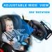 1080P Baby Car Camera Monitor | Night Vision | 5 Inch Wide View Safety Rear Facing Mirror | Baby Must-Have for Newborns - Buy Online on GoSupps.com