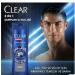 Clear Men 3 in 1 Shampoo & Shower Gel Purifying Charcoal 350 ML-11.8 Fl Oz - Buy Online on GoSupps.com