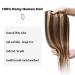 SEGO Clip-In Extensions - Real Human Hair Heat-Resistant 25 cm #4P27-1 Medium Brown/Honeyblond 100% Natural 75 g - Buy Online on GoSupps.com