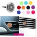 PartyKindom Car Aromatherapy Diffuser Clip Set - Essential Oil Air Freshener for Cars | Premium Vent Aroma Diffuser - Buy Online on GoSupps.com
