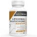 1400mg Liposomal Glutathione Supplement with Vitamin C & Hyaluronic Acid - Master Antioxidant for Detox & Skin Health - 60 Count - Buy Online on GoSupps.com