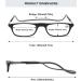 Shop Magimodac Foldable Magnetic Reading Glasses for Men & Women - Flexible Tape 3.0 Diopters Black & Gray - Buy Online on GoSupps.com