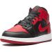 Nike Boys Air Jordan 1 Mid GS Basketball Shoes - Black Gym Red White | Size 38 EU - International Shipping Available - Buy Online on GoSupps.com