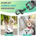 Buy NASJAC Double Dog Linen Coupler | Adjustable Reflective & Shock-Damping Shared Leash for 2 Dogs - Black & Gray - Buy Online on GoSupps.com