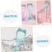 OHPHCALL 4pcs Mascara Brush Kit Eyeliner Template Eyeshadow Stencils Outils Aide Make Applicator 15X5.7CMx4pcs Bluex4pcs - Buy Online on GoSupps.com