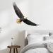 Ambitious Bald Eagle Wall Stickers - Stunning Flying Decals for Bedroom & Office Decor - Buy Online on GoSupps.com