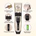 Abuycs Dog Grooming Clippers for Pets Cat Hair Trimmer Kit Dog Clippers Pet Shaver Low Noise Professional Hair Clipper Set with 4 Comb + Pro Accessories Quiet Rechargeable Shaving Tool - Buy Online on GoSupps.com