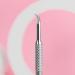 STALEKS PRO Slant Cuticle Pusher + Bent Cleaner Manicure Pedicure Stainless Steel Expert 90/4.2 - Buy Online on GoSupps.com