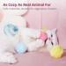 Potaroma Fluffy Plush Cat Ball Toys - 3 Pack with SilverVine and Catnip - Interactive Chirping Balls for Cats - Lifelike Animal Sounds - Fun Exercise Toys - Buy Online on GoSupps.com