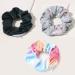 Premium Velvet Hair Tie Scrunchies with Hidden Zipper Pocket - 12 Pcs for VSCO Girls & Women | Chiffon Leopard Dots Plaid Hair Accessories - Buy Online on GoSupps.com