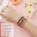 20pcs Boho Hair Ties for Women - 5 Styles | Elastic Hair Bands Ponytail Holders - No Damage | Cute Boho Hair Ties for Thick Hair - Buy Online on GoSupps.com