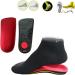 Buy Gatuida 3 Pairs Running Insoles for Men - Medical Orthotic Insoles for High Arches & O Legs Correction - Comfort Shoe Cushions & Heel Inserts - Buy Online on GoSupps.com
