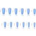 576Pcs Medium Square Nails Colored Fake Nails Artificial Fingernails Acrylic Tip 12 Size for Women Long Ballerinas Nails Square Nails Nails Long - Buy Online on GoSupps.com