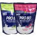 Atlant Vital Set of Inkospor Active Pro 80 Protein Shake Protein Powder Many Flavors 2x 500g (Pistachio/Raspberry Yoghurt)