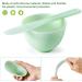  Plastics Free SOMIER Silicone DIY Face Mask Mixing Bowl Set Mud Clay Facial Mask Bowl with Spatula Fan Brush Powder Measuring Spoon 8 in 1 - Buy Online on GoSupps.com