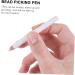 Ipetboom 30pcs Absorb White Pencil Nail Gems Nail Art Pencil White Nail Dotting Pencil Picking Tools Drilling - Buy Online on GoSupps.com