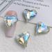 Shape Art Pointed Back Rhinestones for Water Heart Rhinestones Pointed Back Art Charm