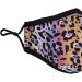 Washable Reusable 3-Layer Cotton Cloth Face Mask - Mix Color Leopard Print | One Size Fits Most - International Shipping - Buy Online on GoSupps.com