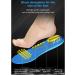 CSCDD Cuttable Unisex Orthotic Insoles for Arch Support | Sport Running Shoe Pads & Cushion Inserts for Foot Care - Buy Online on GoSupps.com