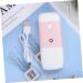 WOONEKY 1pc Portable Humidifier Face Humidifier for Dry Skin Air Sprayer Travel Humidifier Pink - Buy Online on GoSupps.com