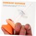 Toyvian 5-Set Baby Medicine Feeder - Silicone Pacifier Squeeze Feeder for Infant Food & Medications - 14x4.6cm - Ideal for Toddlers - Orange - Buy Online on GoSupps.com