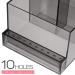 minkissy Nail Drill Machine Storage Box Nail Drill Bits Holder Grinding Bit Organizer Plastic Holder for Nail Drill Bit - Buy Online on GoSupps.com
