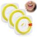 Tooth sandpaper 3 pieces dental polishing strips 6m/rolls 20 m 4mm width dental grinding strips resin tooth polishing interdental grinding tool for teeth polishing brightening tooth surface