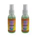 Two 2oz Bottles of Birdz Eyewear Anti Fog Spray & Defogger for Glasses Goggles Swimming Paintball and Diving Safe on All Lenses